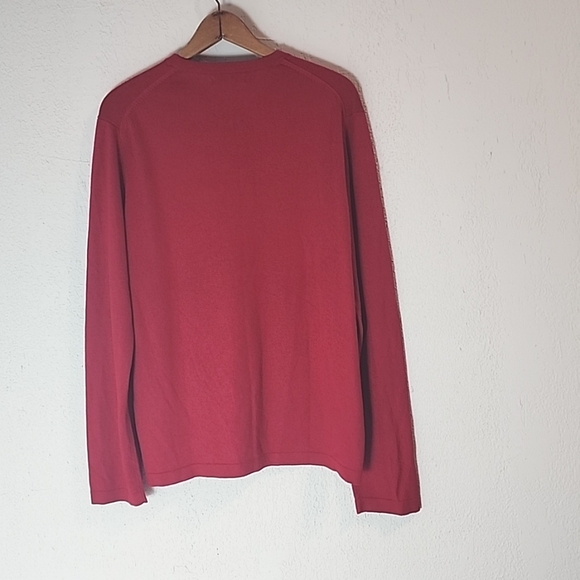 EUC Silk CashmereBanana Republic Men's crew neck sweater, sz L - Picture 5 of 9